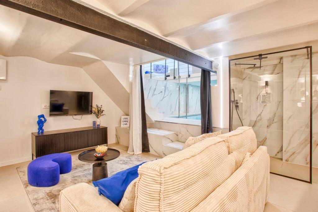 Deauville Luxury Blue Loft - Sauna And Inside Pool Trouville-sur-Mer Εξωτερικό φωτογραφία