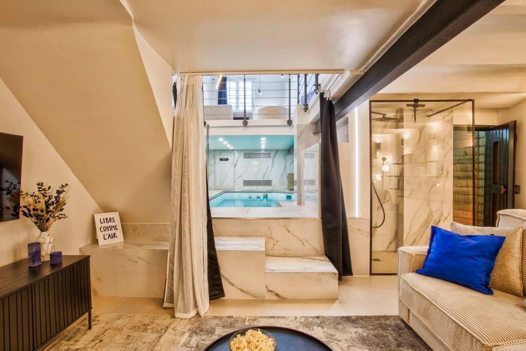 Deauville Luxury Blue Loft - Sauna And Inside Pool Trouville-sur-Mer Εξωτερικό φωτογραφία