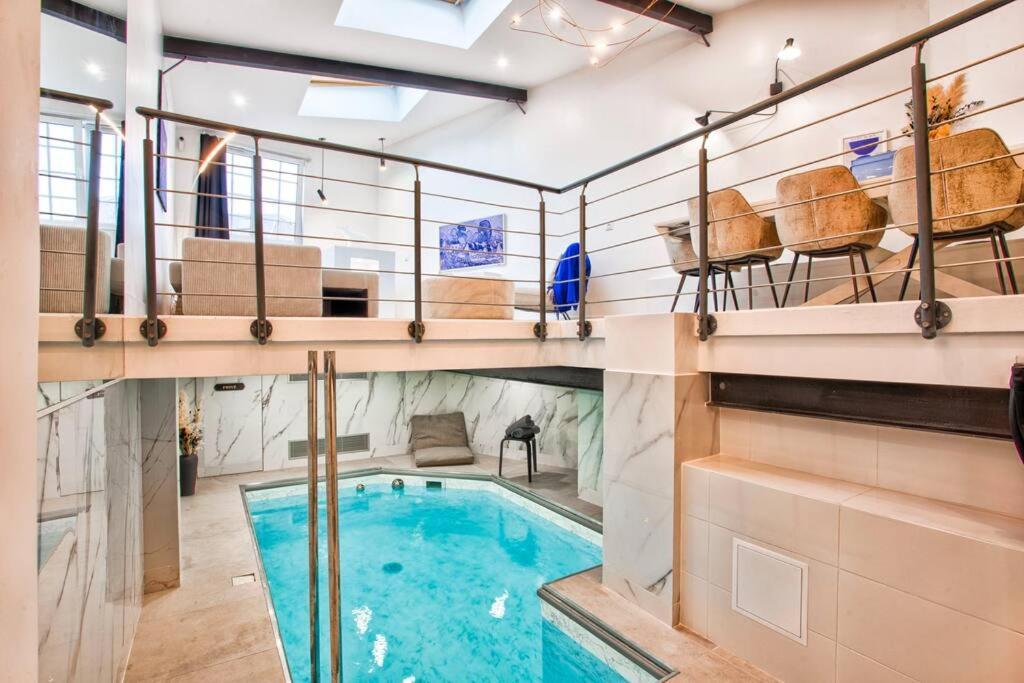 Deauville Luxury Blue Loft - Sauna And Inside Pool Trouville-sur-Mer Εξωτερικό φωτογραφία